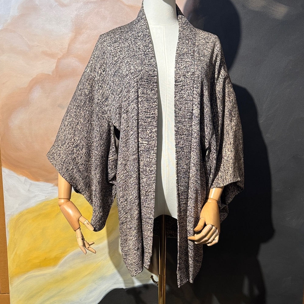 Silk Kimono - Cropped Fully Lined OSFM
